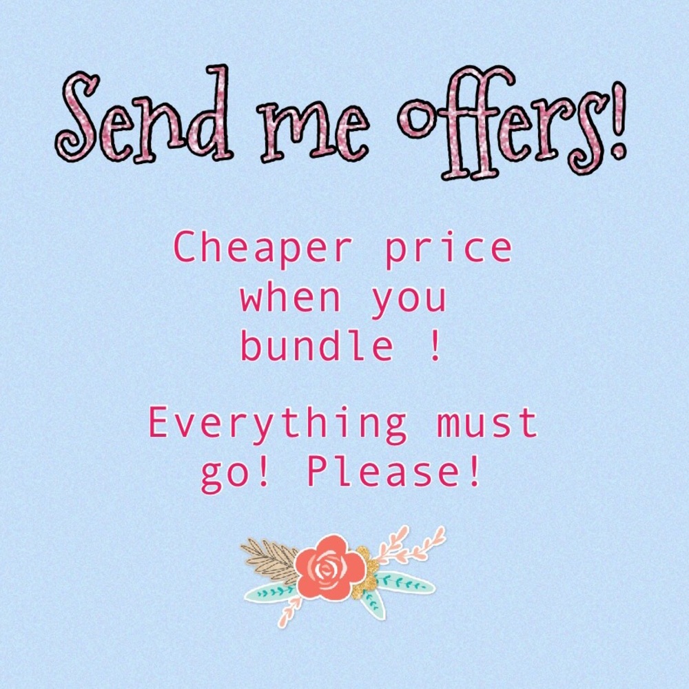 Everything must go!